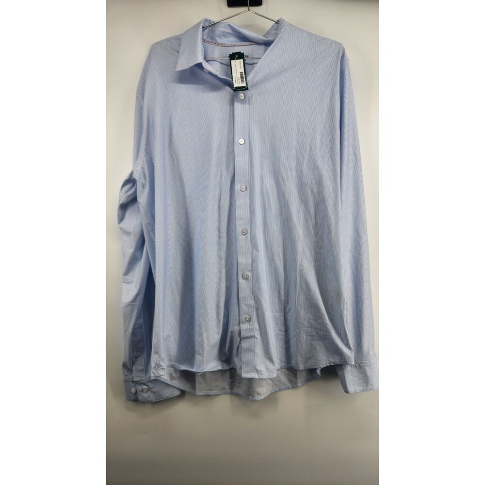 Hawker Rye Men's XLT Blue Commuter Knoven Long Sleeve Shirt NWT